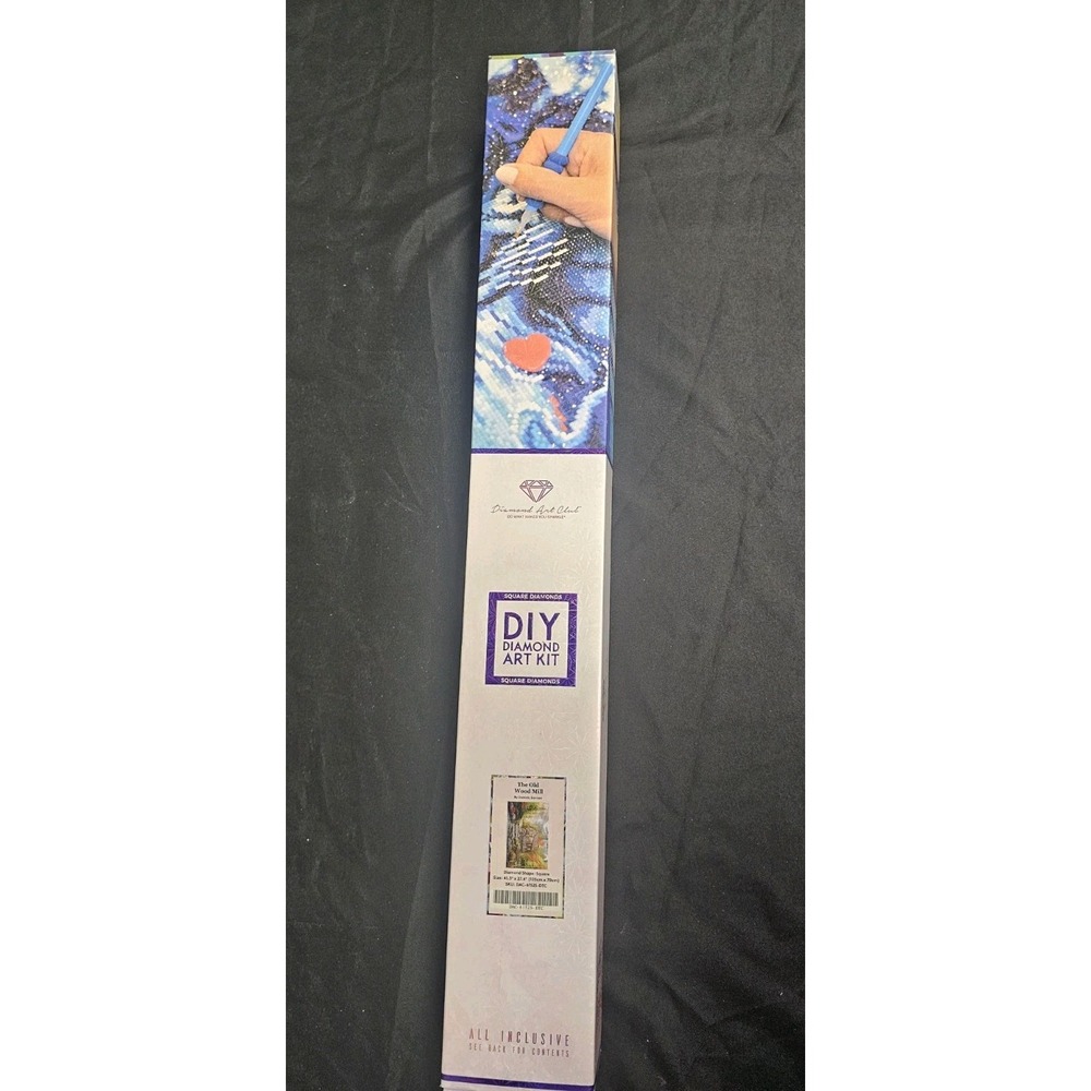Diamond Art Club DIY Diamond Art Kit The Old Wood Mill 41.3 x 27.6" DISCONTINUED